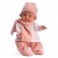 Asi Алекс - Кукла-бебе, с розови ританки, шалче и шапка 1