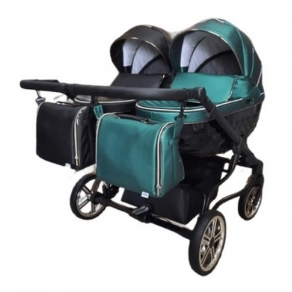 Adbor Duo lux 3D - количка за близнаци 3в1