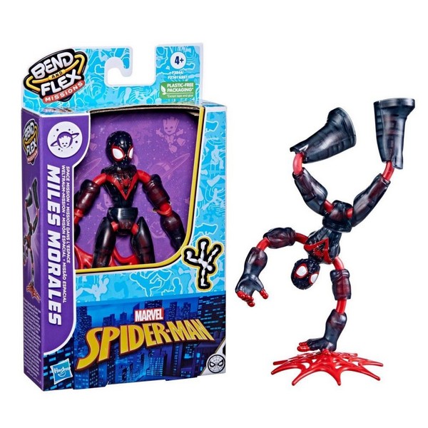 Продукт Hasbro Bend and Flex Marvel Spiderman - Гъвкава фигурка, 15см - 0 - BG Hlapeta