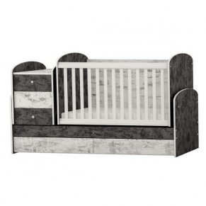 Arbor Baby and Junior Черно - Трансформиращо се детско легло