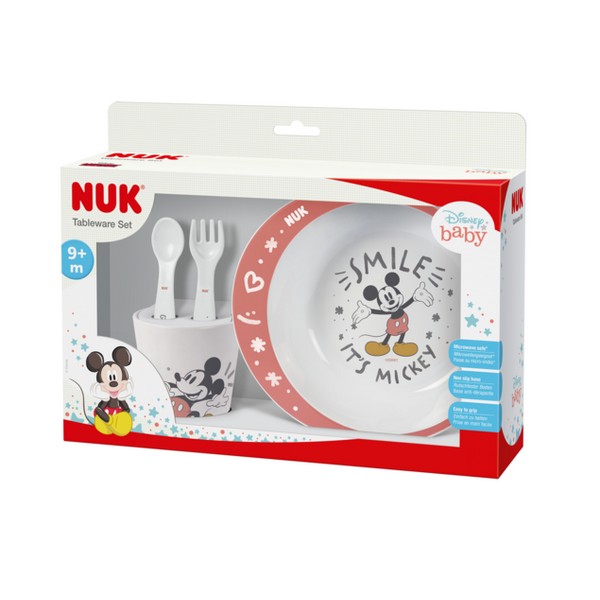 Продукт NUK Mickey - Комплект за хранене - 0 - BG Hlapeta