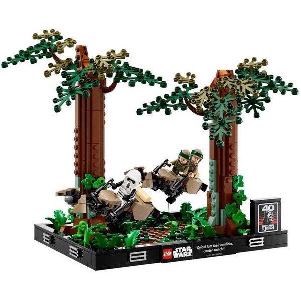 Продукт LEGO Star Wars Диорама на преследването на Ендор - Конструктор - 0 - BG Hlapeta