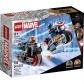 Продукт LEGO Marvel Мотоциклетите на Капитан Америка и Черната вдовица - Конструктор - 7 - BG Hlapeta