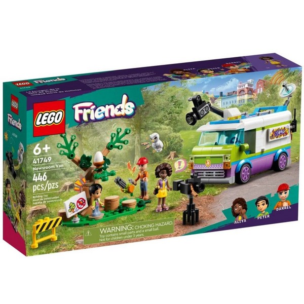 Продукт LEGO Friends Новинарски бус - Конструктор - 0 - BG Hlapeta