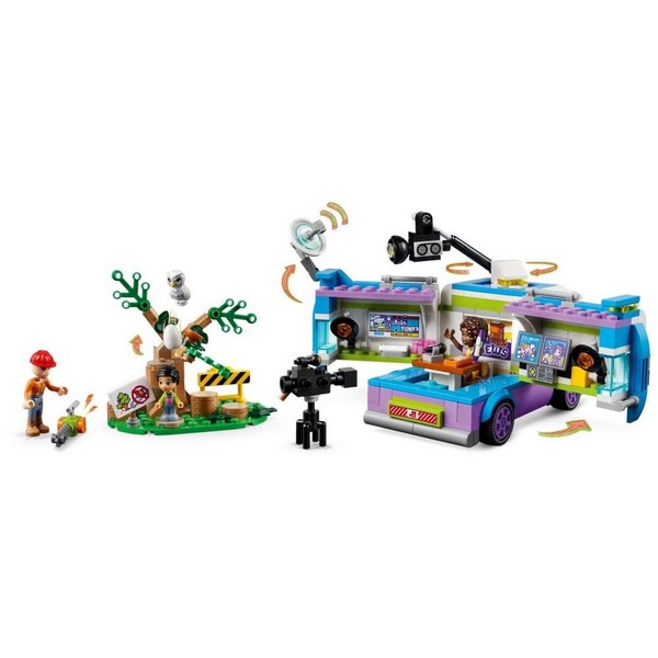 Продукт LEGO Friends Новинарски бус - Конструктор - 0 - BG Hlapeta