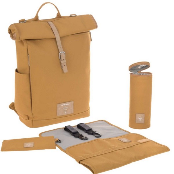 Продукт Lassig Rolltop Backpack  - Чанта за бебешка количка с аксесоари - 0 - BG Hlapeta