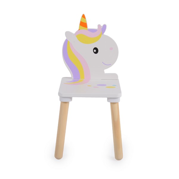 Продукт Moni Unicorn - Дървен сет маса с два стола - 0 - BG Hlapeta