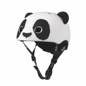 Micro 3D Panda - Каска за тротинетка