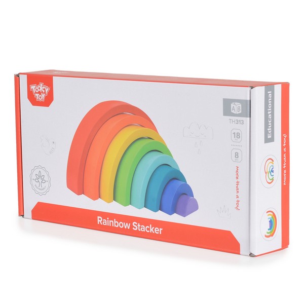 Продукт Tooky toy Rainbow - Игра за баланс - 0 - BG Hlapeta