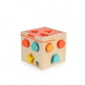 Moni - Дървен сортер куб