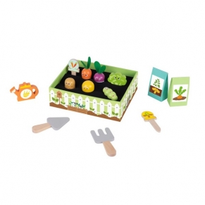Tooky toy - Дървен градински комплект