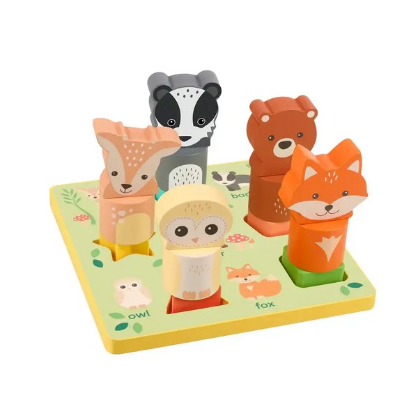 Продукт Orange tree toys Woodland Animals - 3D Пъзел с животни - 0 - BG Hlapeta