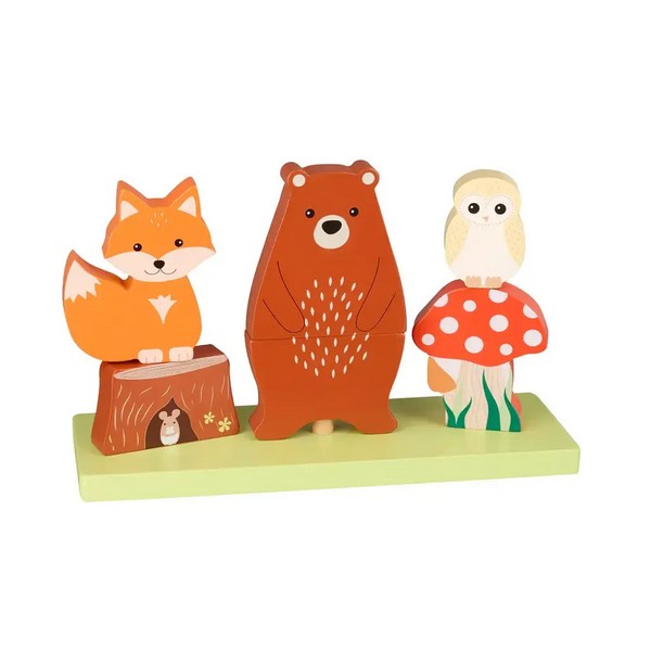 Продукт Orange tree toys Woodland Animals - Пъзел низанка с животни - 0 - BG Hlapeta