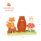 Продукт Orange tree toys Woodland Animals - Пъзел низанка с животни - 2 - BG Hlapeta