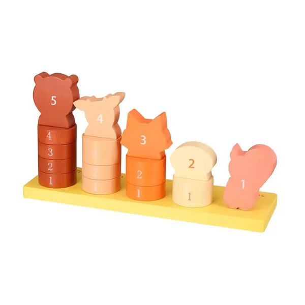 Продукт Orange tree toys Woodland Animals - Низанка за броене с животни - 0 - BG Hlapeta