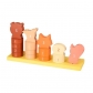 Продукт Orange tree toys Woodland Animals - Низанка за броене с животни - 3 - BG Hlapeta