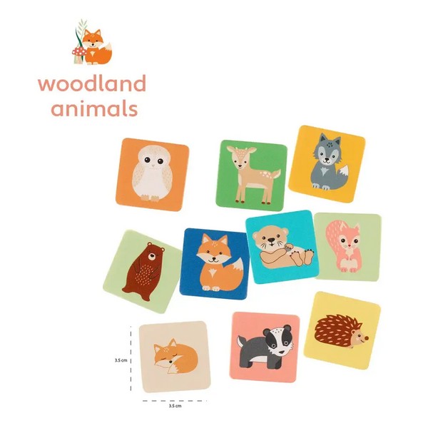Продукт Orange tree toys Woodland Animals - Мемори игра с животни - 0 - BG Hlapeta