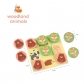 Продукт Orange tree toys Woodland Animals - Дървен Морски Шах с животни - 2 - BG Hlapeta