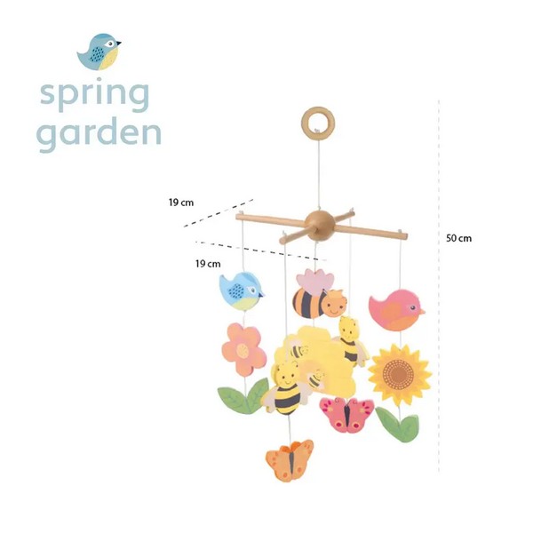 Продукт Orange tree toys Spring Garden Градина - Дървена висяща играчка - 0 - BG Hlapeta