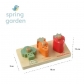 Продукт Orange tree toys Spring Garden броене на зеленчуци - Дървен пъзел - 3 - BG Hlapeta