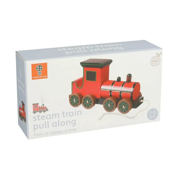Продукт Orange tree toys British Collection Парен Влак - Играчка за дърпане - 0 - BG Hlapeta