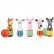 Orange tree toys Farm Animals - Дървен Боулинг 1