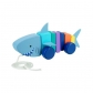 Продукт Orange tree toys Sea Life Акула - Дървена играчка за дърпане - 4 - BG Hlapeta