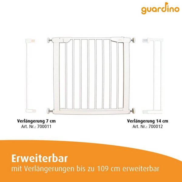 Продукт Reer Guardino - Удължител за преграда за врата, 7 см - 0 - BG Hlapeta
