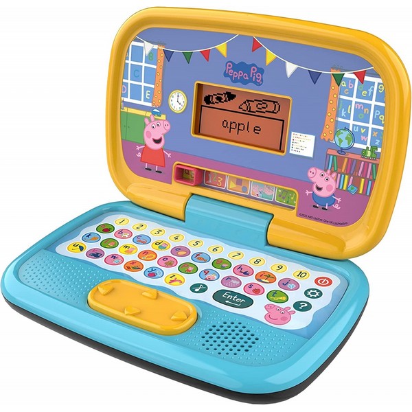 Продукт Vtech Образователен лаптоп Пепа Пиг - Интерактивна играчка, 15.8 x 23.7 x 5.6 см - 0 - BG Hlapeta