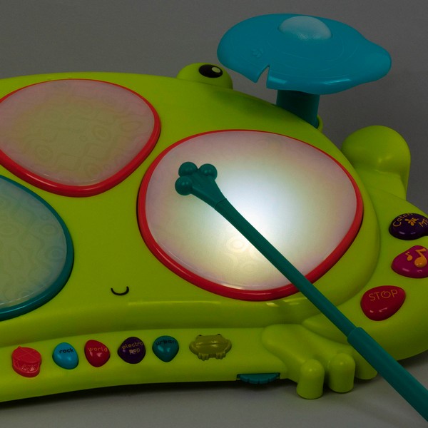 Продукт Battat Жаба - Детски музикална играчка със светлина и запис - 0 - BG Hlapeta
