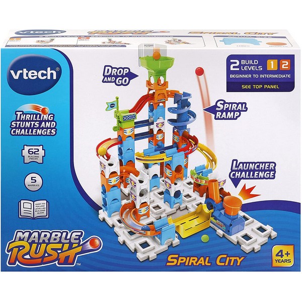 Продукт Vtech Спирален град Цветна писта с мраморни топчета - Комплект за игра, 62 части - 0 - BG Hlapeta