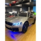 Продукт Акумулаторна кола Licensed BMW M5 12V с меки гуми и кожена седалка - 27 - BG Hlapeta