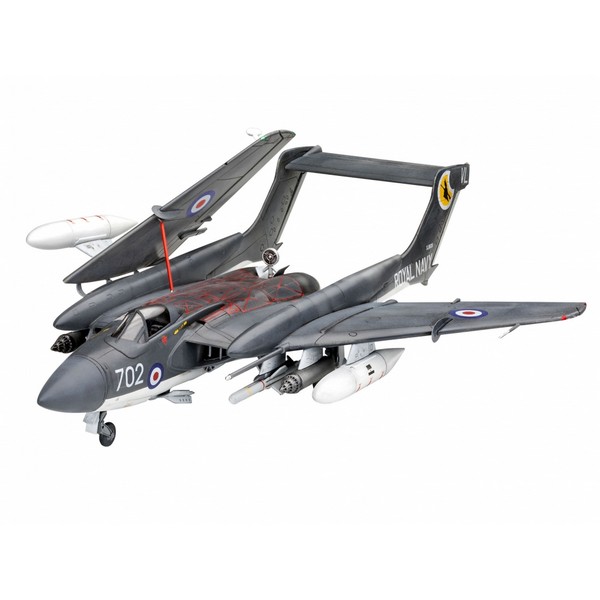 Продукт Revell Британски изтребител Sea Vixen FAW 2 - Сглобяем модел, 131 части - 0 - BG Hlapeta