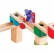Hape Домино Състезателна писта - Комплект дървена игра, 81 части