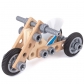Продукт Hape Малък изобретател Мотоциклет - Дървен комплект, 34 части - 6 - BG Hlapeta