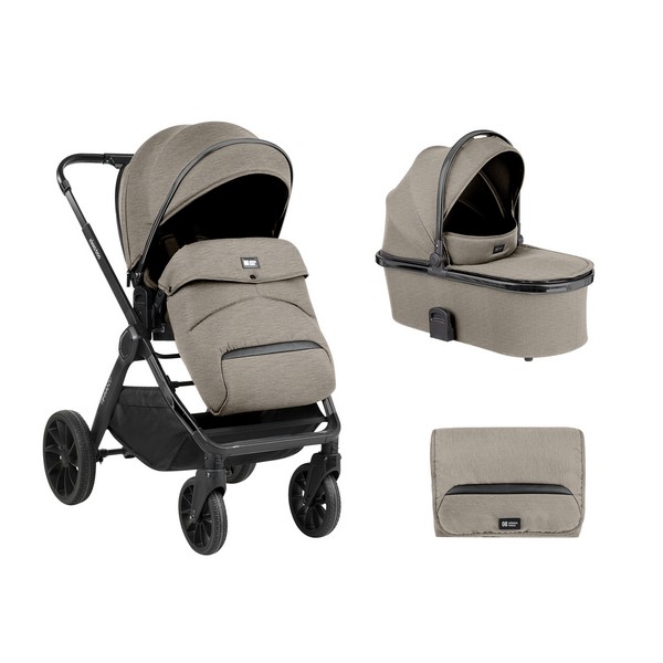 Продукт Kikkaboo Tiffany - Комбинирана количка 2в1 с кош за новородено - 0 - BG Hlapeta