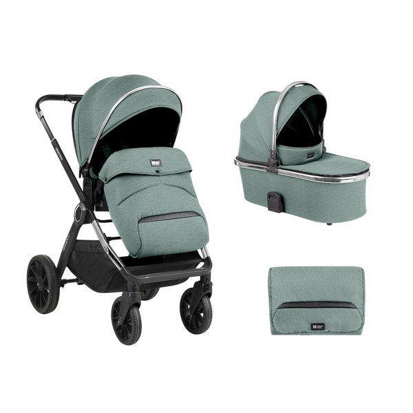 Продукт Kikkaboo Tiffany - Комбинирана количка 2в1 с кош за новородено - 0 - BG Hlapeta