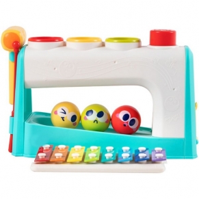 HOLA - Мултифункционална бебешка музикална играчка с ксилофон и топки