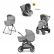 Inglesina System Quattro Aptica Darwin Infant Recline - Бебешка количка 4 в 1 5