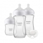 Продукт Philips Avent Natural Response 3.0 - КОМПЛЕКТ за бебе - Залъгалка (0-6) + 3 Шишета - стъкло - 3 - BG Hlapeta