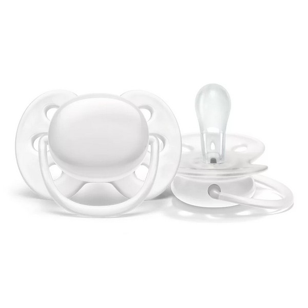 Продукт Philips AVENT Natural Response Ultra Soft - Комплект за новородено с 4 шишета за хранене с биберони без протичане, залъгалка и четка за почистване - 0 - BG Hlapeta