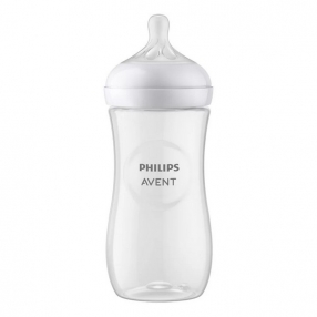 Philips AVENT Natural Response Поток 4, 3м+ - Шише 330 мл за хранене  с биберон без протичане 