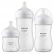 Philips AVENT Natural Response - Комплект за новородено с 3 шишета за хранене с биберони без протичане и четка за почистване 1