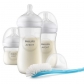 Продукт Philips AVENT Natural Response - Комплект за новородено с 3 шишета за хранене с биберони без протичане и четка за почистване - 5 - BG Hlapeta