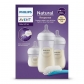 Продукт Philips AVENT Natural Response - Комплект за новородено с 3 шишета за хранене с биберони без протичане и четка за почистване - 3 - BG Hlapeta