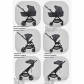 Продукт Anex IQ - Бебешка мултифункционална количка с подарък раница - 11 - BG Hlapeta