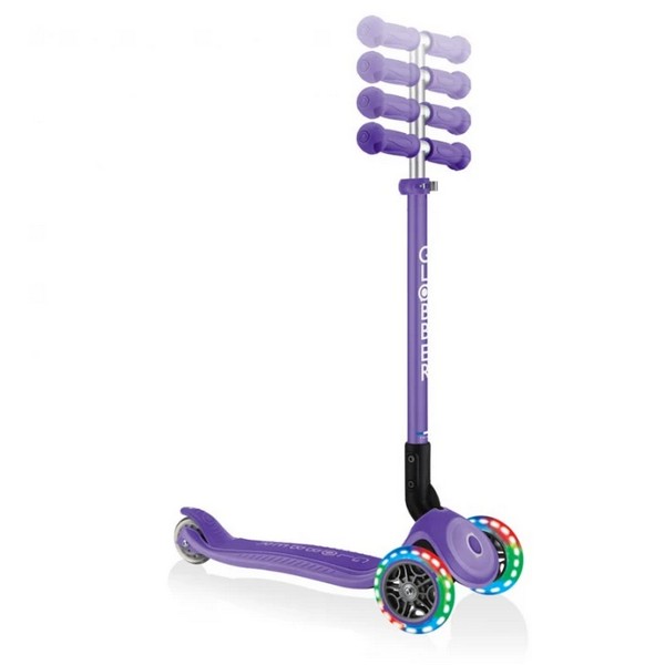 Продукт Globber PRIMO FOLDABLE PLUS LIGHTS - Детска сгъваема тротинетка със светещи колела - 0 - BG Hlapeta