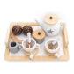 Продукт Ginger Home - Детски Дървен Комплект за Чай и Кафе с Аксесоари - 17 - BG Hlapeta