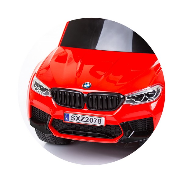 Продукт Chipolino BMW M5 - Кола за яздене с дръжка с кожена седалка и меки гуми - 0 - BG Hlapeta