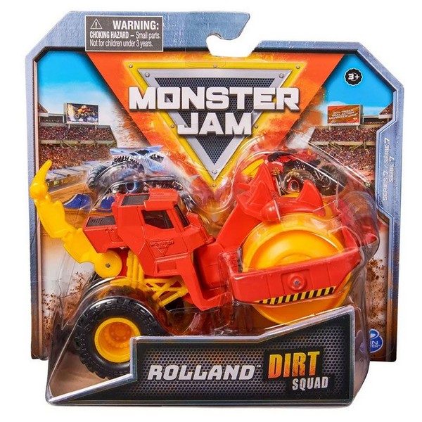 Продукт Spin Master Monster Jam Dirt Squad - Детски строителни машини за игра, 1:64 - 0 - BG Hlapeta